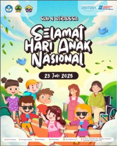 Selamat Hari Anak Nasional🎉 23 Juli 2025
